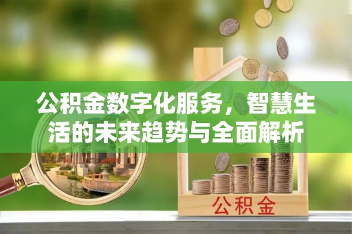 专业公积金数字化服务，智慧生活的未来趋势与全面解析